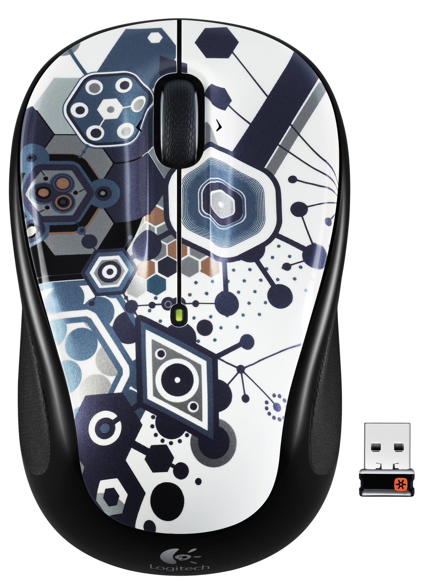Logitech Wireless Mouse M325 with Designed-For-Web Scrolling - Light Silver