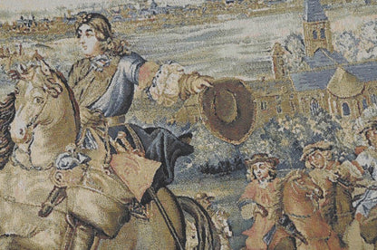 Louis XIV Belgian Tapestry Wall Hanging - 180 in. x 116 in. CottonWool by Charles le Brun.