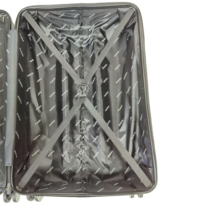 Tucci Italy Baratro Hardside Spinner Luggage Set of 3, 20/24/28", Durable & Lightweight, Army Green