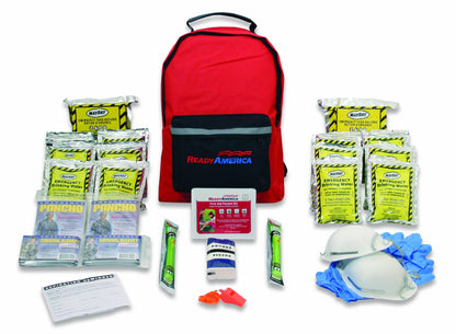 Ready America 72 Hour Deluxe Emergency Kit + Ready America 72 Hour Emergency Kit, 2-Person 3-Day Backpack