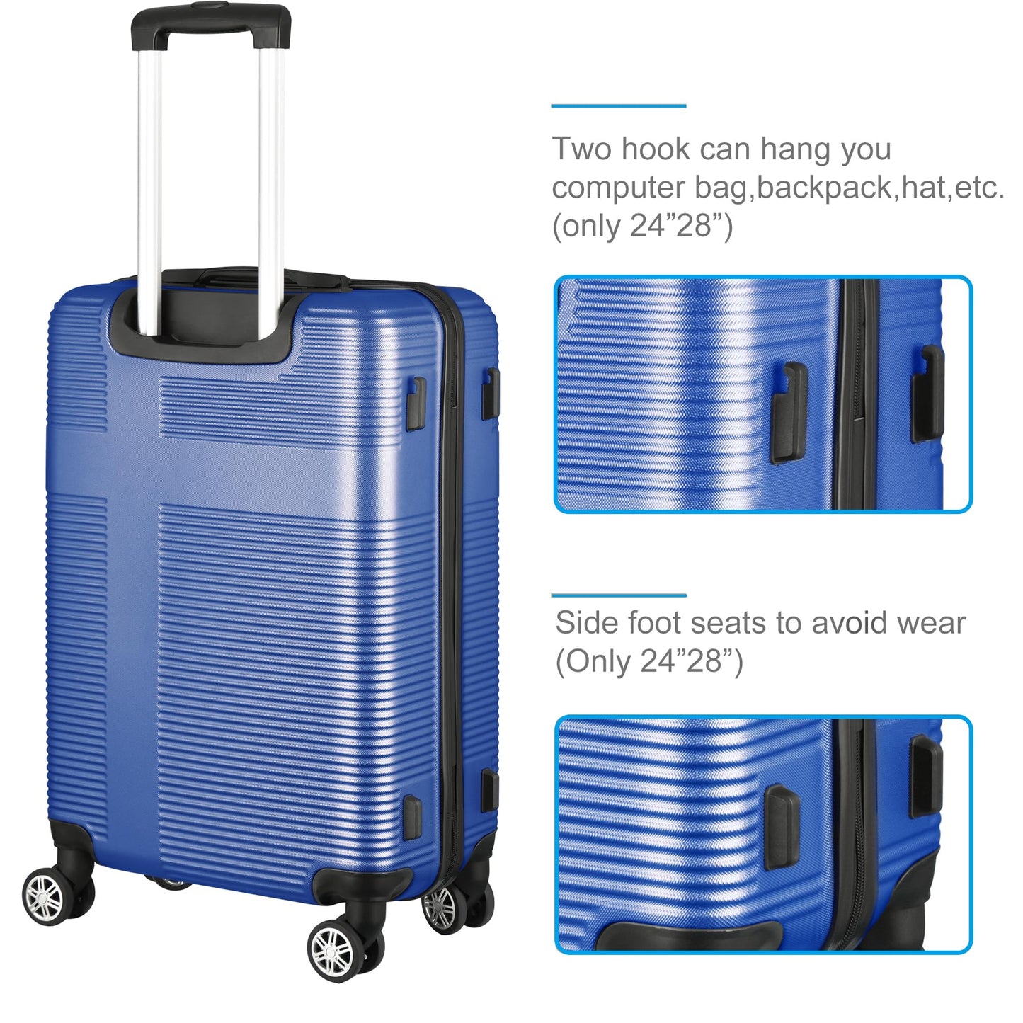 SPOFLYINN Fashion, Blue As Shown, One Size