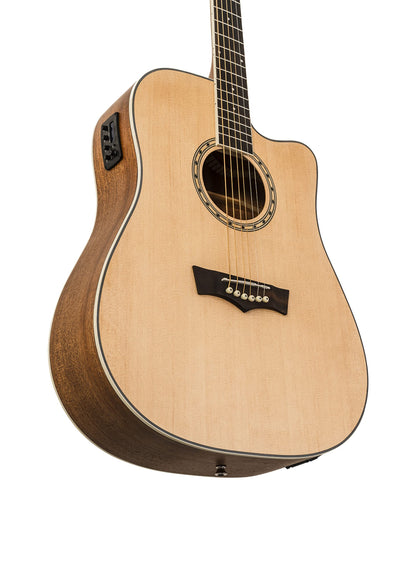 Peavey Delta Woods™ DW-2 CE™ Solid Top Cutaway Acoustic-Electric Guitar with Electronics and Case