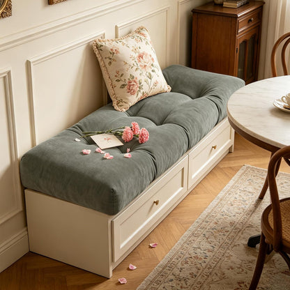 36 Inch, 36x14x4) ROFIELTY Bench Cushion Non-Slip Tufted Bench Cushion for Indoor Furniture for Bay Window, Entryway