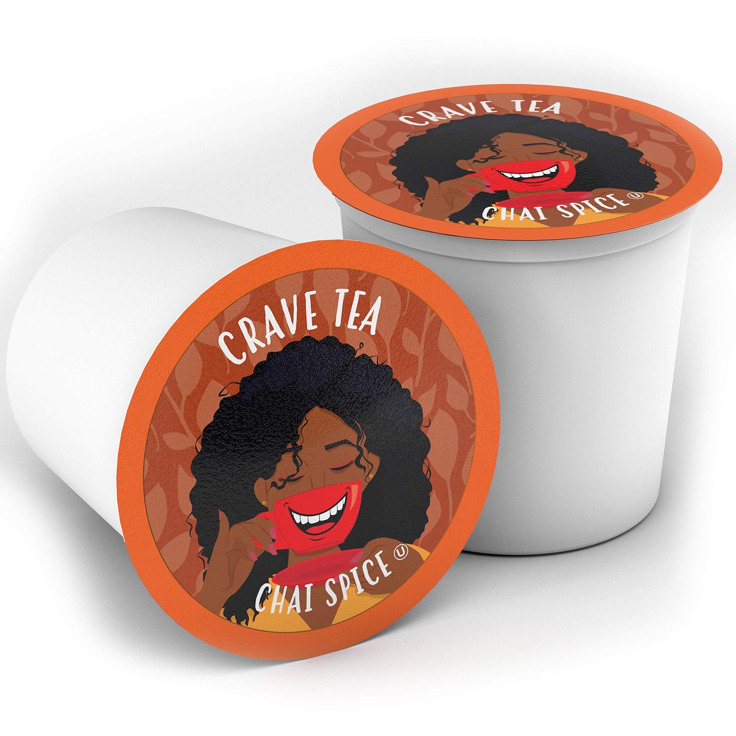 Crave Beverages Tea Pods, Chai Spice for Keurig K Cup Brewers, 100 Count