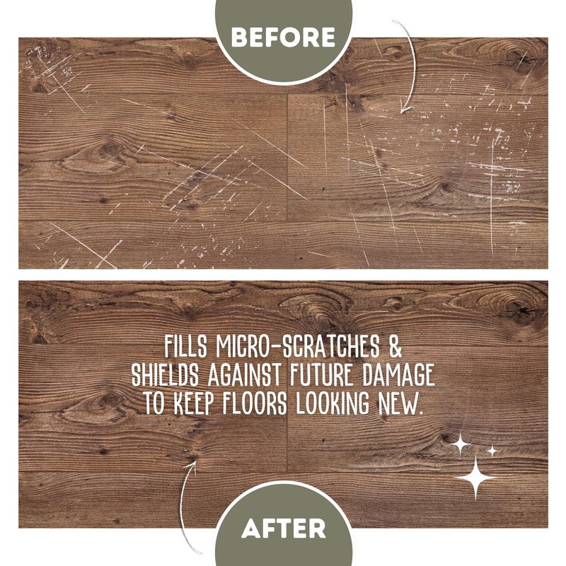 Quick Shine Multi-Surface Floor Finish-Polish 27oz-2pk | Safer Choice, No PFAS, pH Neutral Clean Shine Technology | Squirt & Spread | For Wood, Laminate, LVP, LVT, Tile & Stone | Made in USA