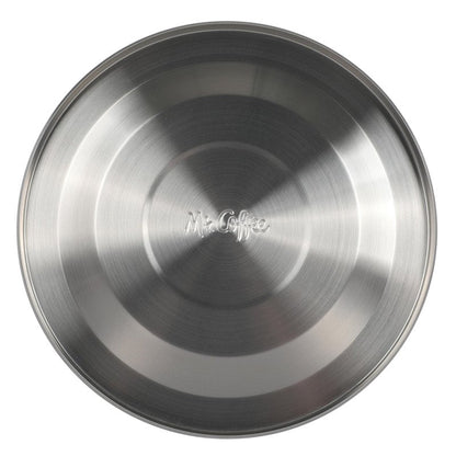 Mr. Coffee Flintshire 2.2 Quart Large Whistling Stainless Steel Tea Kettle - Brush Stainless Steel W/Copper