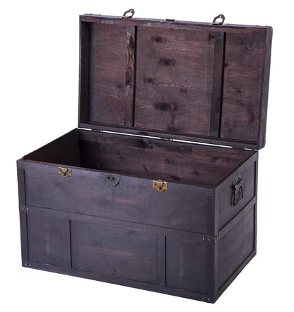 Vintiquewise(TM) Old Cedar Style Large Chest