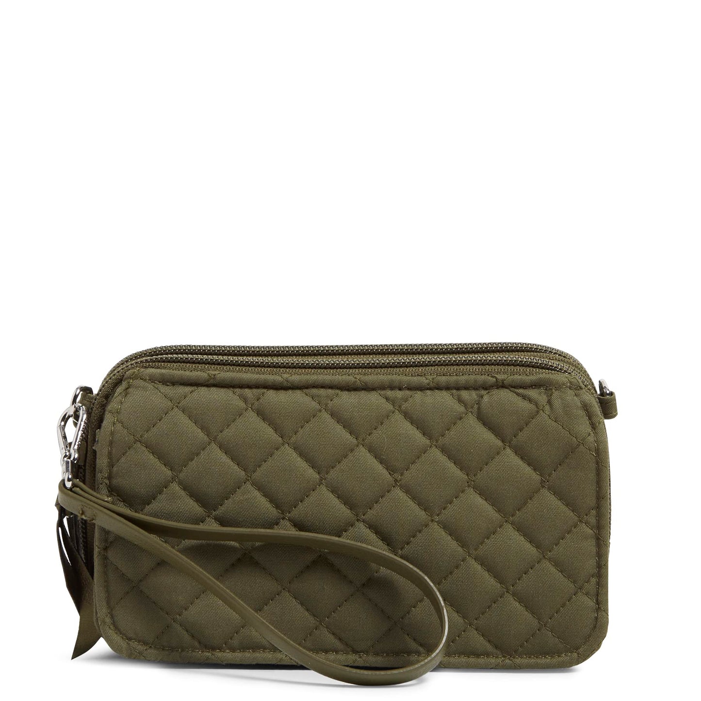 Vera Bradley Cotton All in One Crossbody Purse with RFID Protection