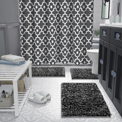 Yimobra Non-Slip Bathroom Rugs - Ultra Soft, Washable & Water Absorbent Plush Mats | 24x17 Inches