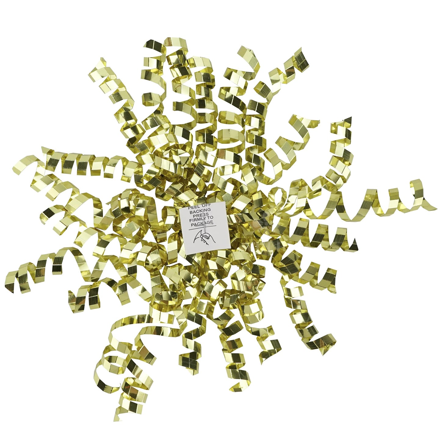 MEEDEE 6 inch Gold Gift Ready Decorative Gift Bows Set with Protective Gift Box – Self-Adhesive Christmas & All-Occasion Bows, Full & Fluffy Shape, Arrives in Perfect Condition (12 Count)