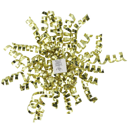 MEEDEE 6 inch Gold Gift Ready Decorative Gift Bows Set with Protective Gift Box – Self-Adhesive Christmas & All-Occasion Bows, Full & Fluffy Shape, Arrives in Perfect Condition (12 Count)