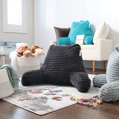 Clara Clark Reading Pillow for Bed Adult Back Pillow for Sitting in Bed, Standard Plush Bed Pillows for Sitting Up