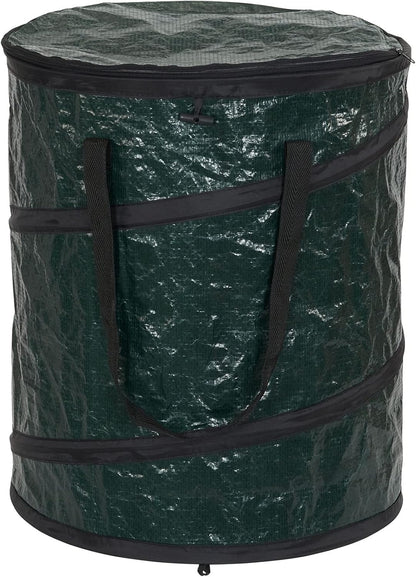 Household Essentials Pop Up Hamper, Pop Up Camping Trash Can, Great for Outdoor or Indoor Use, Portable and Collapsible