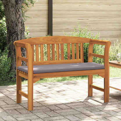GFDWPUY Outdoor Rose Bench Hand Carved Solid Acacia Wood 44.88 x 18.11 x 32.48 in Natural Finish for Balcony Garden Patio