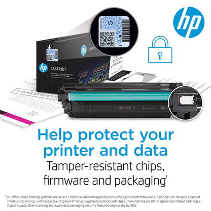 HP 202A Black Toner Cartridge for HP Printers | Works with Color LaserJet Pro M254; Color LaserJet Pro MFP M281 Series | CF500A