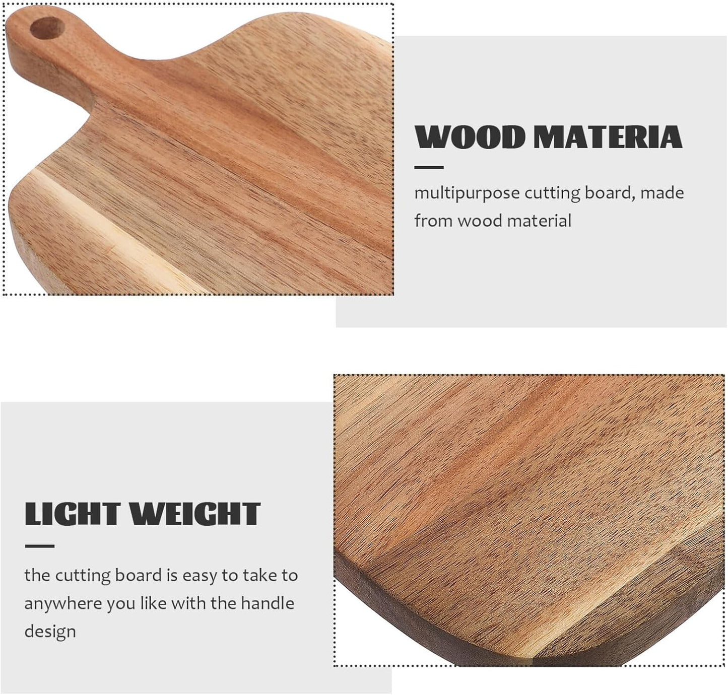 Food Cutting Board, Vegetable and Fruit Chopping Board for Kitchen Use