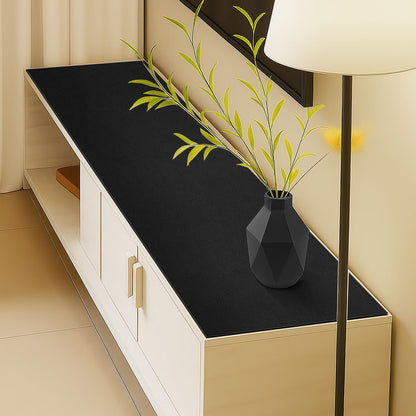 Warmstar Leather Table Cover 42 x 90 Inch, 1.8MM Thick PVC Table Protector Waterproof, Desk Cover Protector Non-Slip Desk Pad for Kitchen, Dresser, Gaming Desk,Dining Room Table