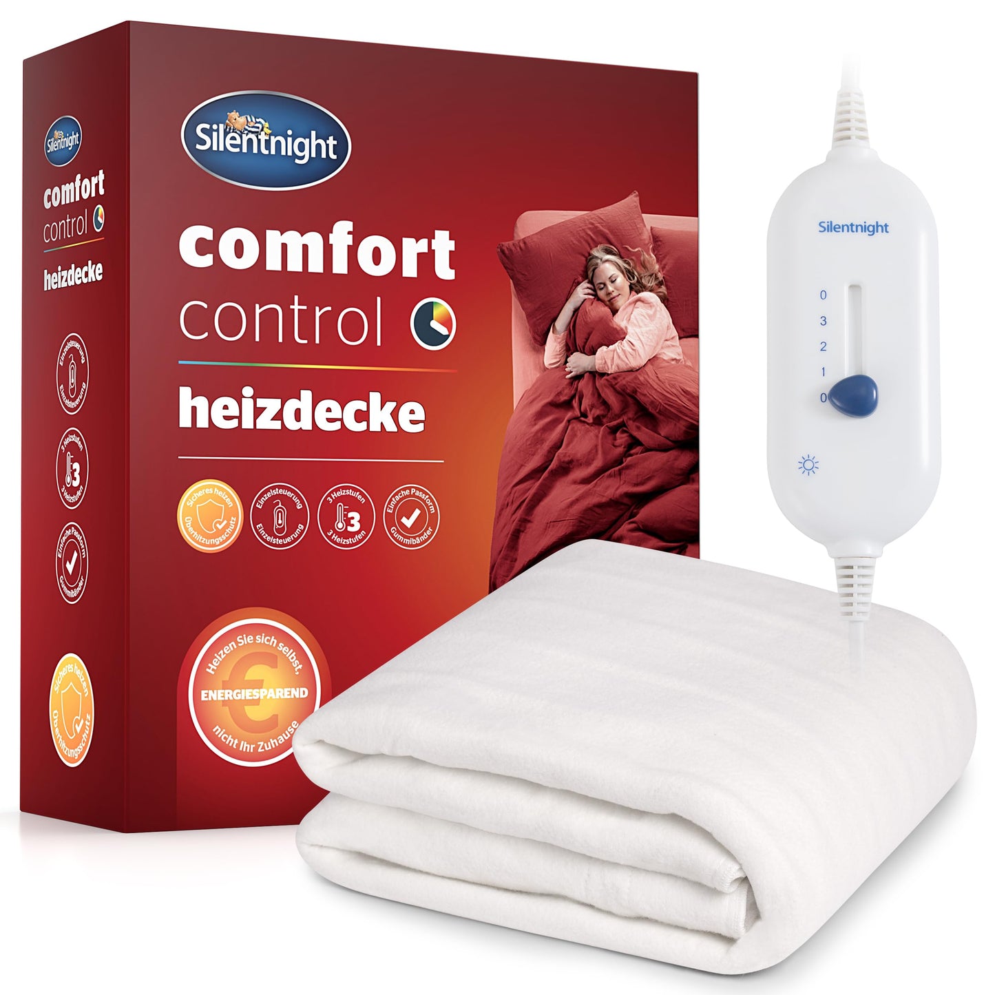 Silentnight Comfort Control Electric Blanket 150 x 160 cm