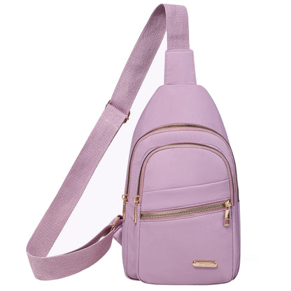 Cross Body Bag Sling Backpack Fanny Pack Small Crossbody Bags for Women Trendy - Black