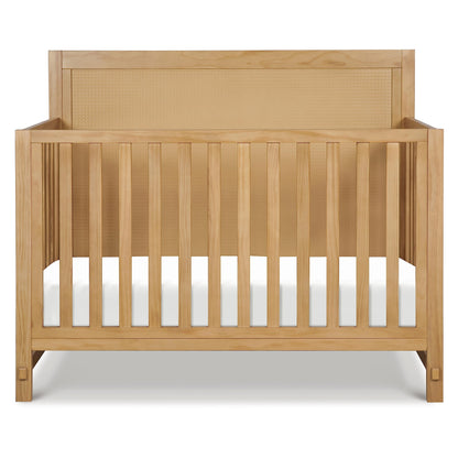 Davinci Margot 4-in-1 Convertible Crib in Honey GREENGUARD Gold Certified