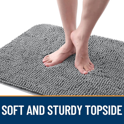 OLANLY Dog Door Mat - 5-Piece Bundle with 30x20 Size in Grey - Durable and Easy to Clean