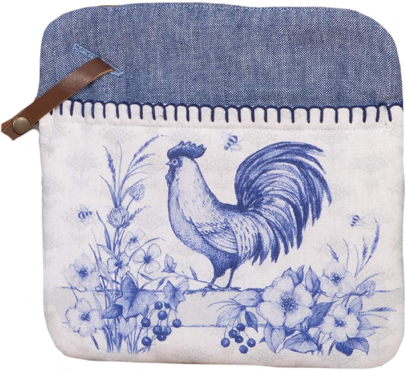 Kay Dee Designs Blue Rooster Pocket Mitt