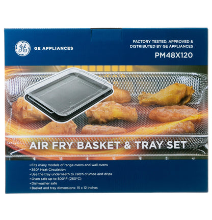 GE Appliances Air Fry Basket & Tray Set, PM48X120