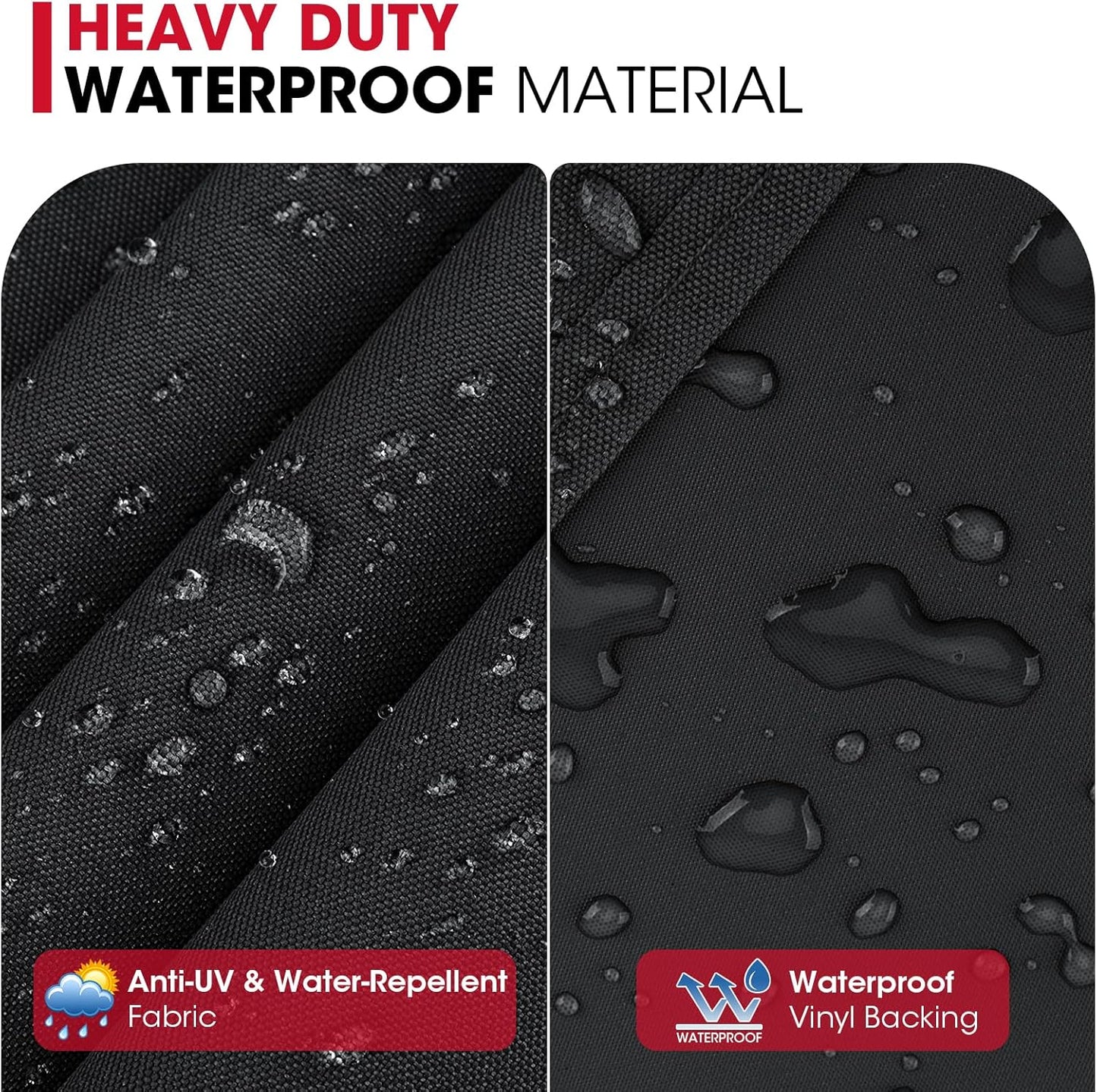 Unicook Grill Cover - Heavy Duty Waterproof Protector for Weber Summit 600 Series | Fade Resistant BBQ Cover