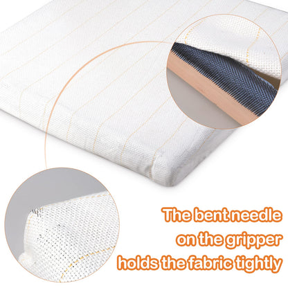 ICZW Gripper Strip Rug Fabric Hooking for Tufting Frame Length 39.37 inch