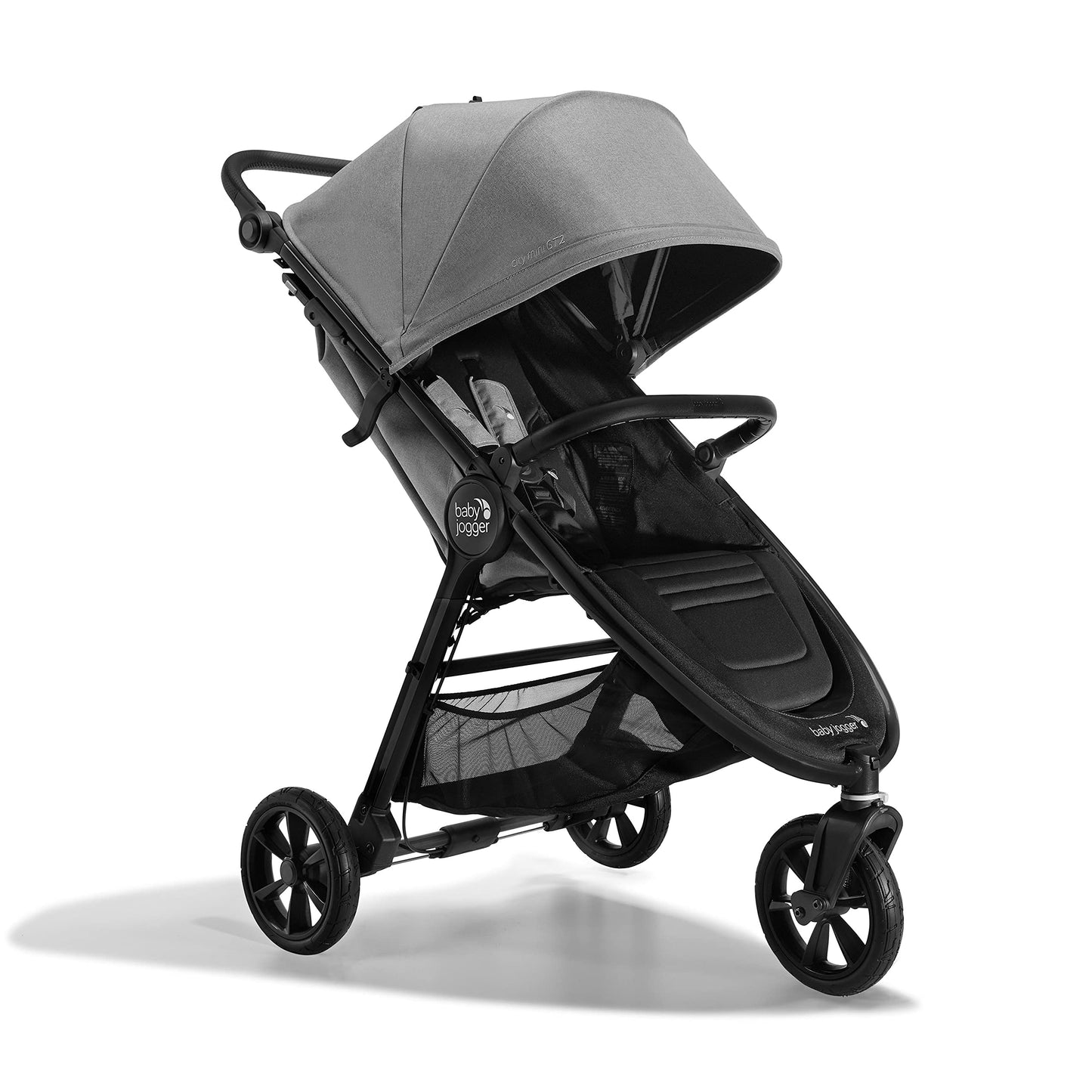 Baby Jogger® City Mini GT2 All-Terrain Lightweight Stroller, Forever Air Tires, One-Hand Fold, All-Wheel Suspension, Baby Stroller with Belly Bar, Leatherette Handlebar, Amazon Exclusive Pike Fashion