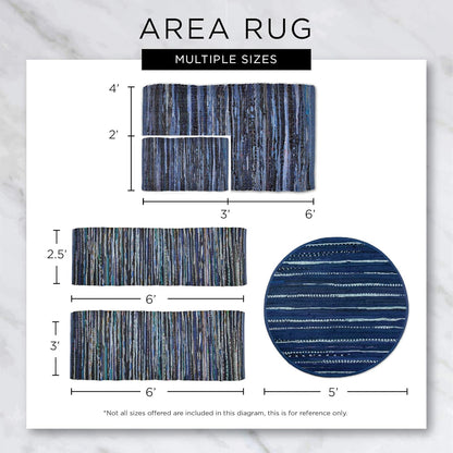 DII Woven Rugs Collection, Ribbed Reversible Cotton 2x3', Honey Gold & Off-White for Home Decor