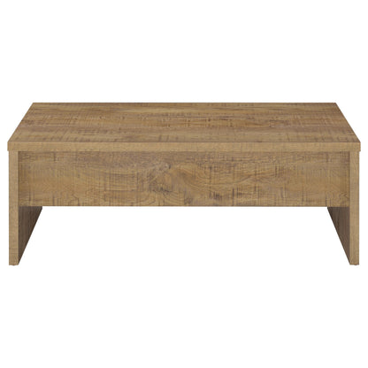 Coaster Home Furnishings - Canoga - Wood - Lift-Top Coffee Table with Hidden Storage, Pop-Up Design and Three Compartments - Living Room - Mango - 706358