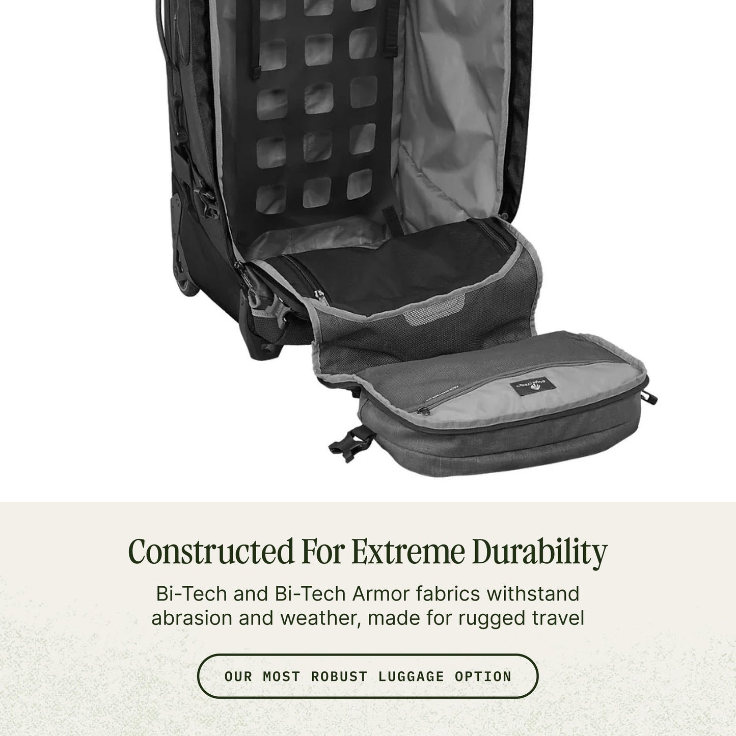 Eagle Creek Expanse ORV 2-Wheel 36" Trunk Wheeled Duffel Bag for Travel & Adventure Durable, Weather-Resistant Fabric Heavy-Duty Handles Wet & Dry Compartment Black