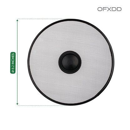 Stainless Steel Lid Splatter Screen - Set of 2: 8,2" & 10" - Frying Pan Oil Splash Guard