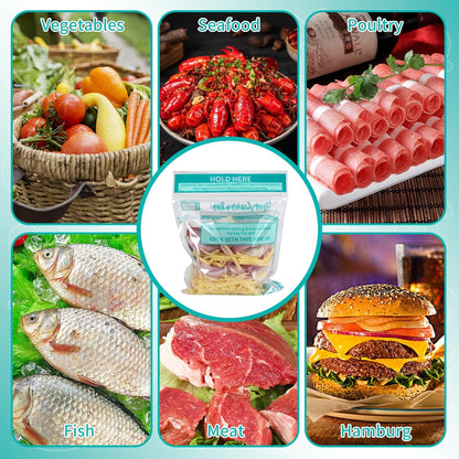 20 Microwave Steam Cooking Bags, Large Size Disposable Bags for Vegetables, Potatoes, Meat, Easy to Use