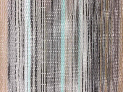 Aothpher Multi Color Rustic Farmhouse Stripe Table Runner, Square Heat Resistant PVC Non-Slip for Kitchen, Weddings,