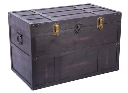 Vintiquewise(TM) Old Cedar Style Large Chest