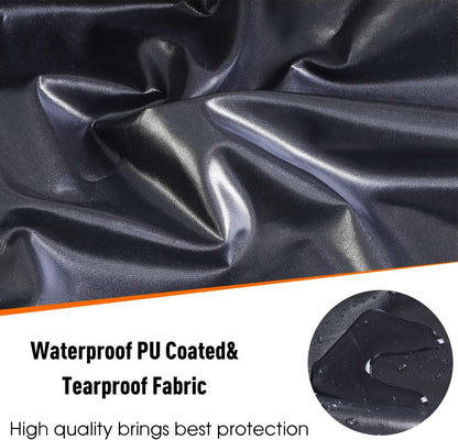 Ruimoy Outdoor Furniture Cover - Heavy-Duty Waterproof Protection for Tables & Chairs | 102" L x 74" W x 27.5" H
