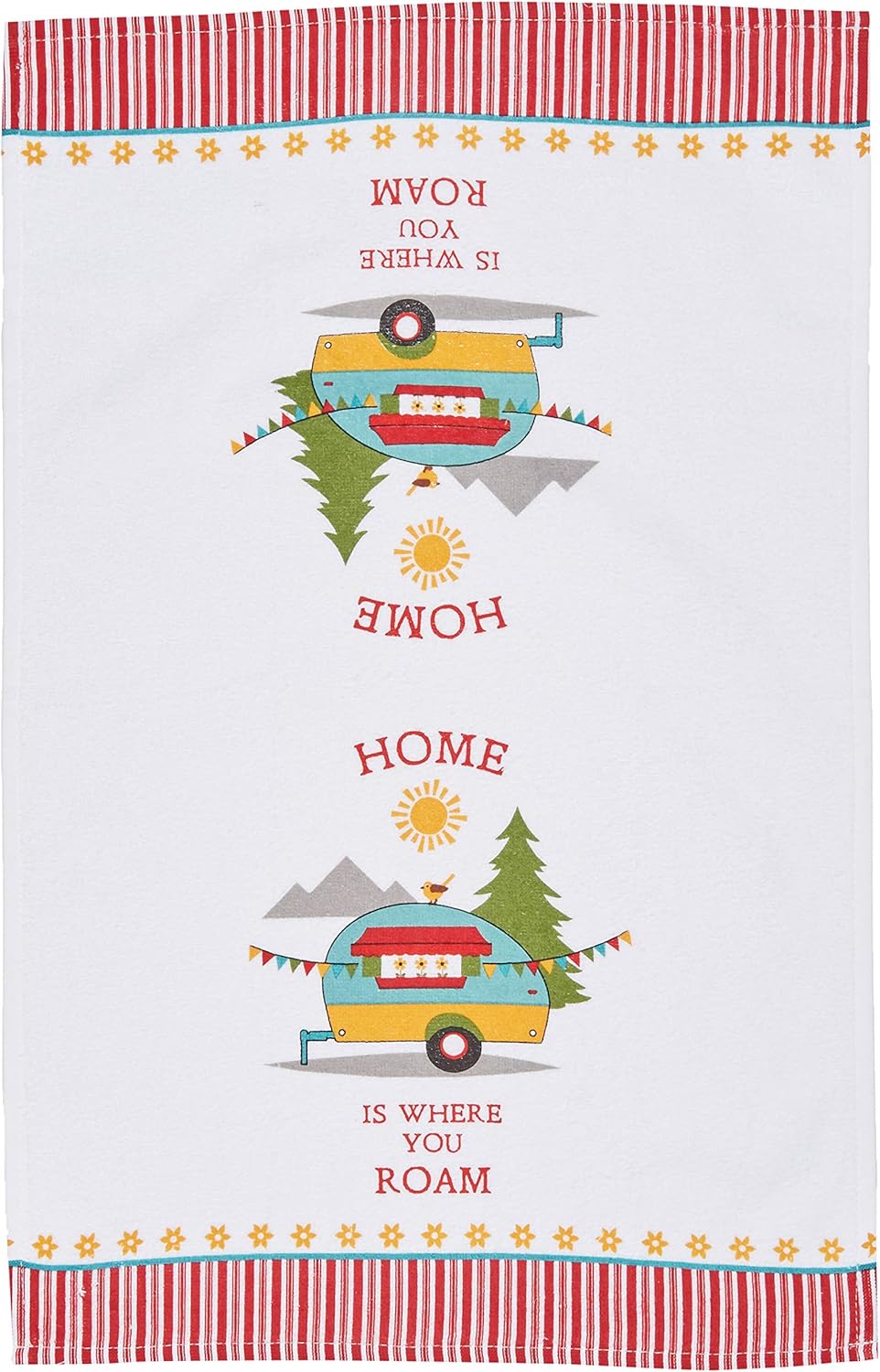 KAY DEE DESI Camping Life Terry Kitchen Towel, 16" x 26", Various Designs