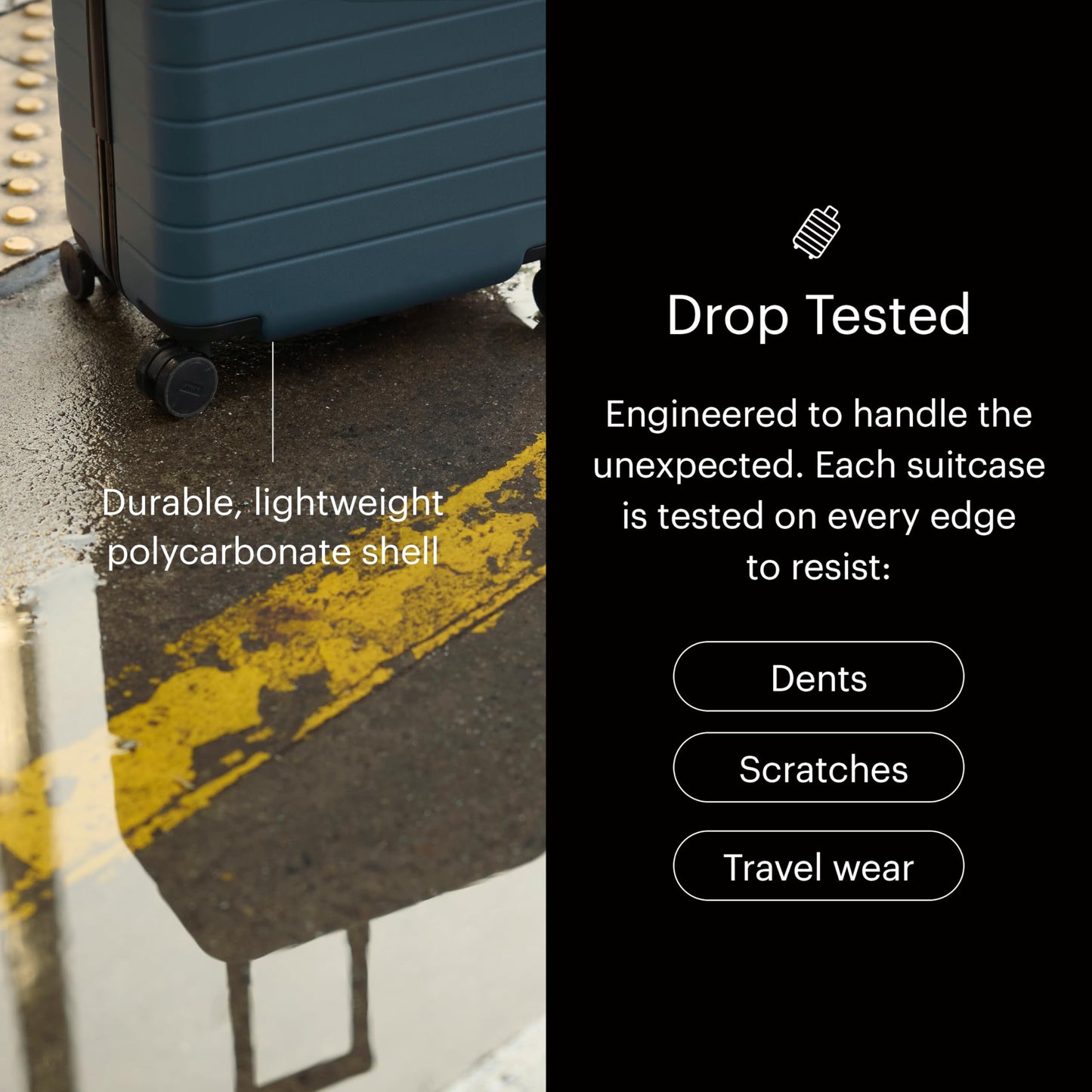 Away Large Checked Luggage - 29-Inch Lightweight Hardside Suitcase with Four WhisperGlide 360° Spinner Wheels, Interior Compression System, TSA-Accepted Lock - Cloud Gray