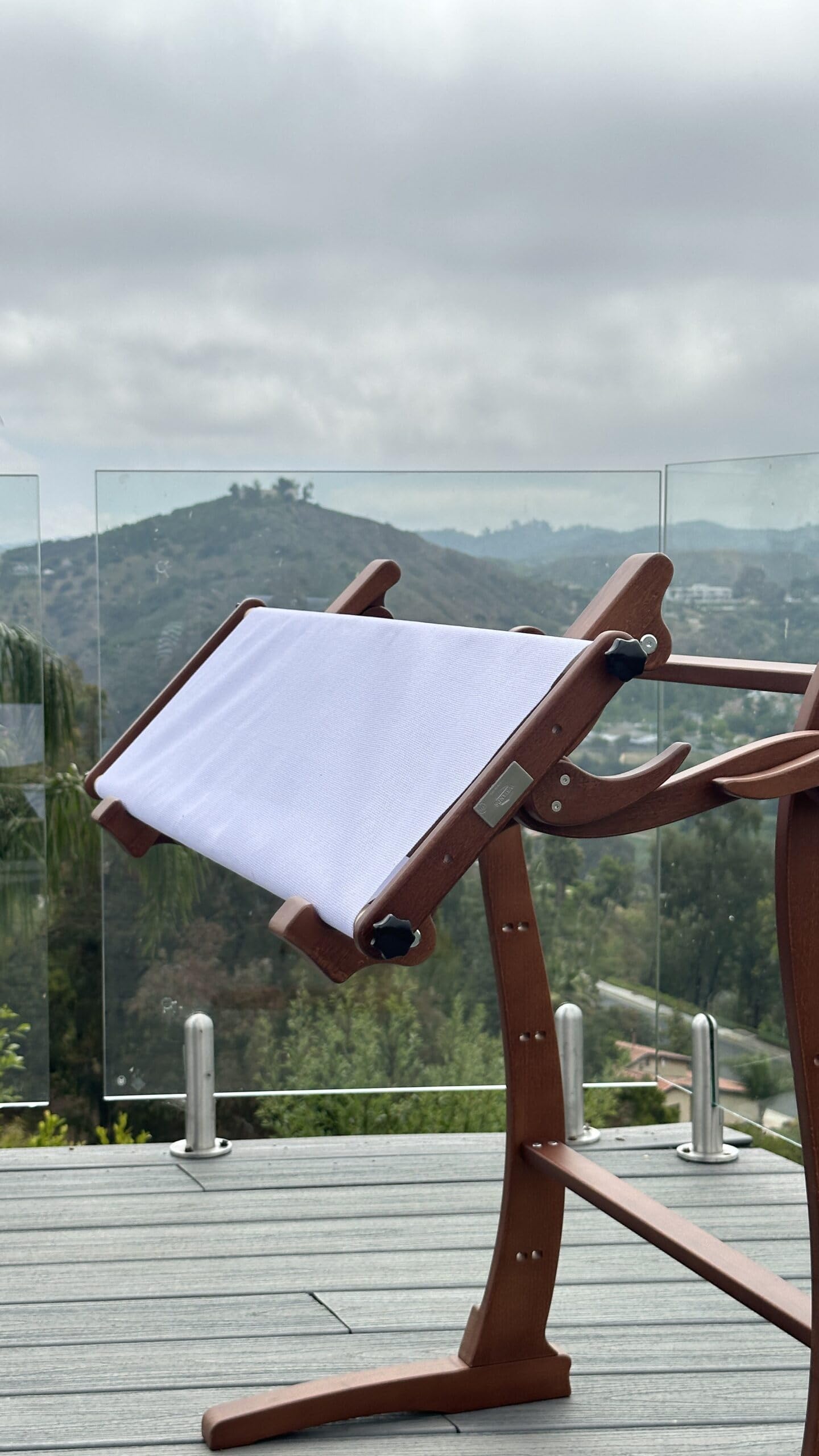 W-Stands Frame Set-3 for Cross Stitching with Side Bars and Scroll Rods (12", 23.75", 35.5") - Premium Wooden Frames for Embroidery and Needlework