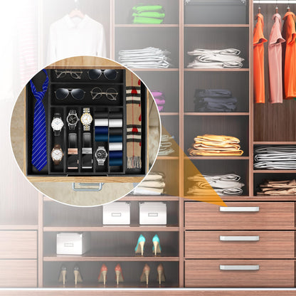 Kitchen Silverware Drawer Organizer and Storage Cabinet Utensil Rack Bathroom Counter Vanity Extra Large Big Cooking Drawer Organizers Countertop Pantry Storage Cabinet Best Kitchen Must Haves 2025