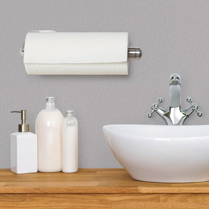 14-Inch, Kamenstein Perfect Tear Wall Mount Paper Towel Holder, Patented Design for One-Handed Use, Rounded Finial