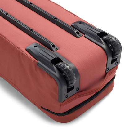 evo Deluxe Ski and Snowboard Roller Bag with Packing Cube, TSA Compliant Ski Boot Gear Bag with Wheels