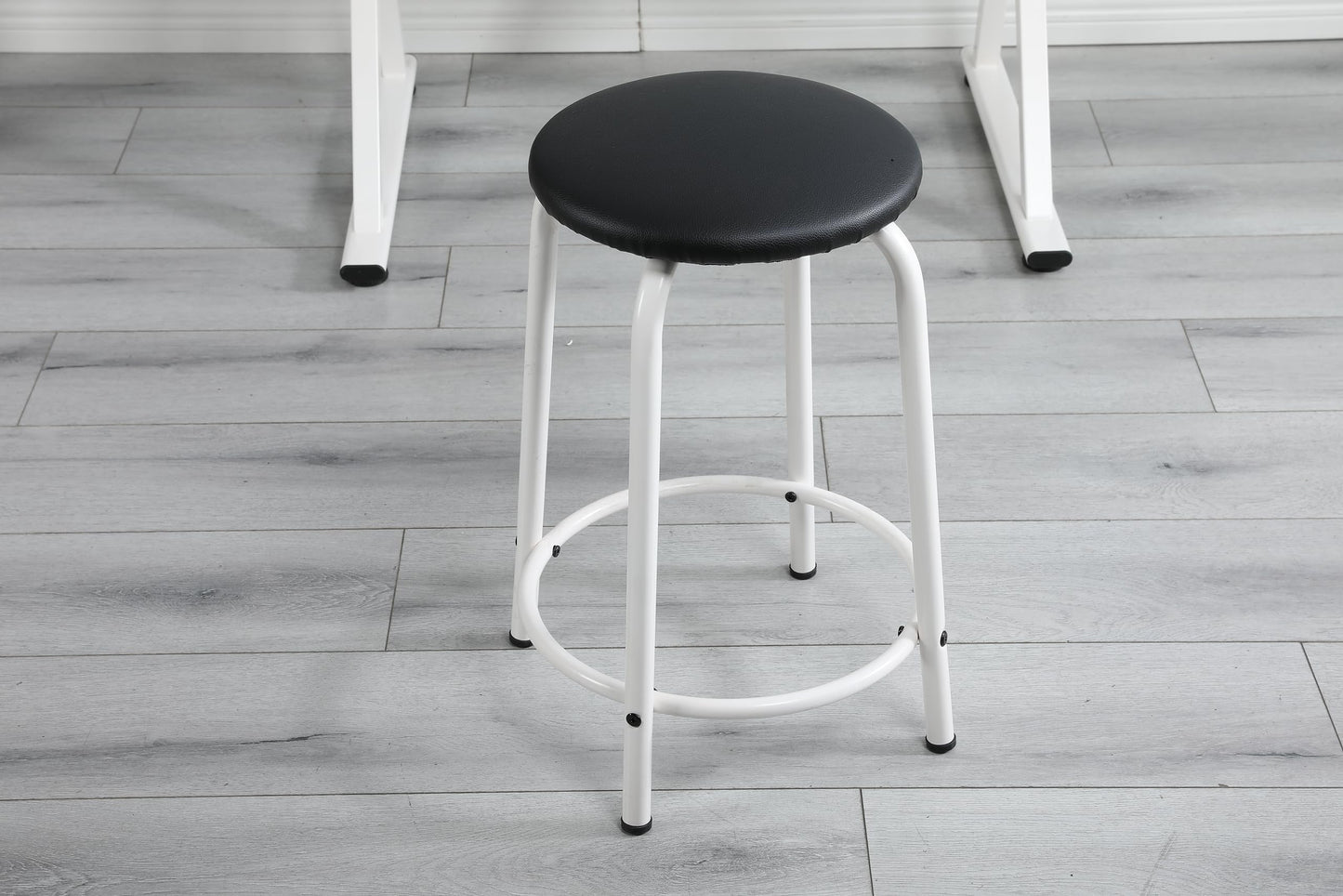 White Drafting Table & Stool Set, Height Adjustable Artist Stool and Craft Table, Drawing Desk, for Writing, Artwork, Artists Studio, Drafting Table & Stool Set, Artist Drafting Chair and Craft Table