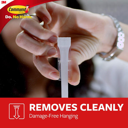 Command Small Utility Hooks, 2-Hook, 6-Pack - Organize Damage-Free