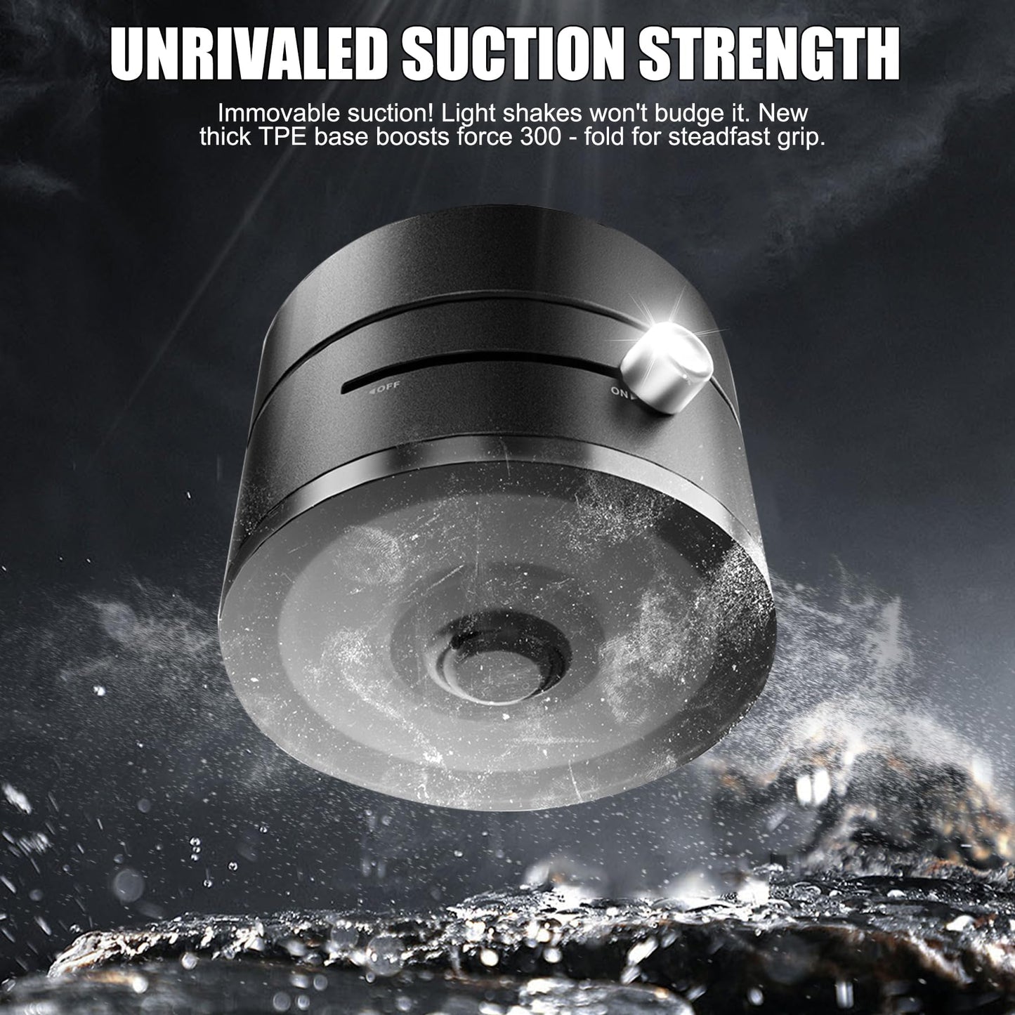 2025 New Magnetic Phone Holder with Vacuum Suction,Foldable Retractable Phone Mount，Dual-Sided Mount for All Phones, Universal Compatibility, Durable Plastic for Car, Gym, Smooth Surfaces