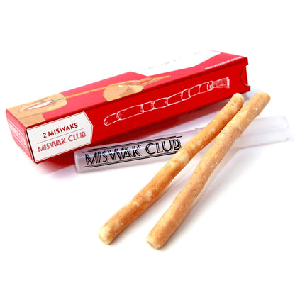 Miswak Club Natural Teeth Whitening Kit/Natural Toothbrush for Whiter Teeth, Fresher Breath, While Being Chemical Free