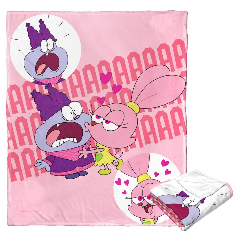 NORTHWEST Cartoon Network's Chowder Silk Touch Throw Blanket, 50" x 60", I'm Not Your Boyfriend