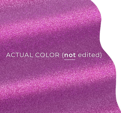 VViViD Glitter Purple DECO65 Permanent Adhesive Craft Vinyl Roll (15ft x 1ft)